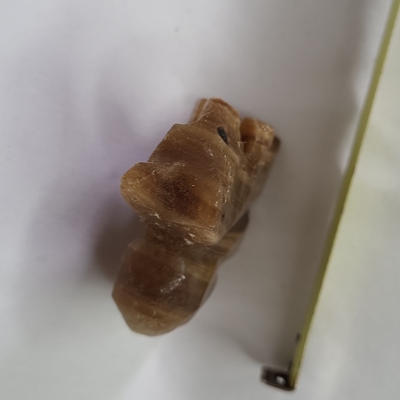 Squirel Hand carved Alabaster Marble soapstone? Figure 2.5" - Picture 4 of 13